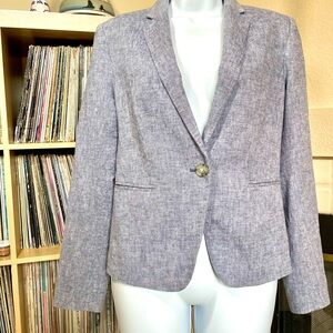 Ann Taylor Factory Light Gray Blazer